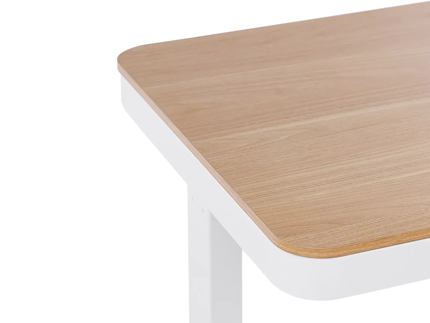 Sale Biurko regulowane elektrycznie KENLY Brązowy/ biały 120 cm 60 cm Z portem USB Wszystkie Biurka|Biurka Z Regulacją Wysokości