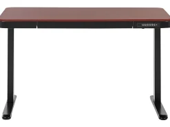 Online Biurko regulowane elektrycznie KENLY Ciemnobrązowy 120 cm 60 cm Z portem USB Wszystkie Biurka|Biurka Z Regulacją Wysokości