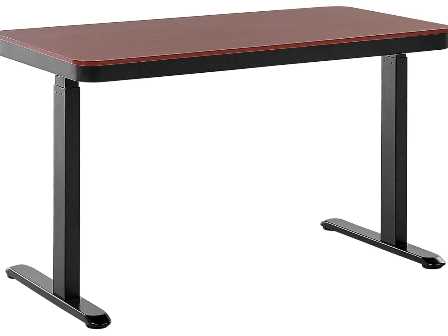 Online Biurko regulowane elektrycznie KENLY Ciemnobrązowy 120 cm 60 cm Z portem USB Wszystkie Biurka|Biurka Z Regulacją Wysokości