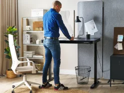 Biurko regulowane elektrycznie KENLY 120 cm 60 cm Z portem USB Wszystkie Biurka|Biurka Z Regulacją Wysokości
