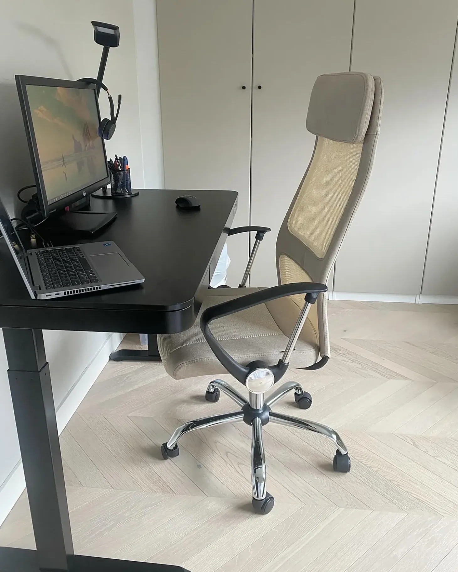 Biurko regulowane elektrycznie KENLY 120 cm 60 cm Z portem USB Wszystkie Biurka|Biurka Z Regulacją Wysokości