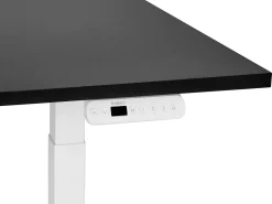 Outlet Biurko regulowane elektrycznie DESTINES Czarny/ biały 80 cm Wszystkie Biurka|Biurka Z Regulacją Wysokości