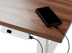 Sale Biurko regulowane elektrycznie DESTINAS Szary/ biały 72 cm Wszystkie Biurka|Biurka Z Regulacją Wysokości