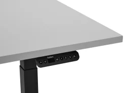 Hot Biurko regulowane elektrycznie DESTINES Szary/ czarny 72 cm Wszystkie Biurka|Biurka Z Regulacją Wysokości