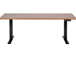 Sale Biurko regulowane elektrycznie DESTINES Brązowy/ czarny 80 cm Wszystkie Biurka|Biurka Z Regulacją Wysokości
