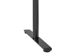 Outlet Biurko regulowane elektrycznie DESTINAS Szary/ czarny 72 cm Wszystkie Biurka|Biurka Z Regulacją Wysokości