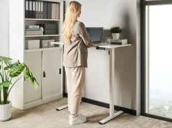 Hot Biurko regulowane elektrycznie TAVARES 120 cm 60 cm Wszystkie Biurka|Biurka Z Regulacją Wysokości