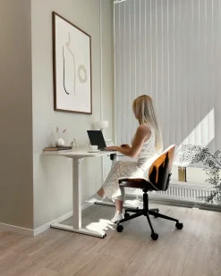 Hot Biurko regulowane elektrycznie TAVARES 120 cm 60 cm Wszystkie Biurka|Biurka Z Regulacją Wysokości
