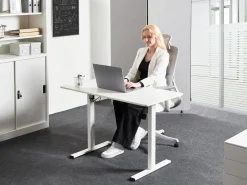 Hot Biurko regulowane elektrycznie TAVARES 120 cm 60 cm Wszystkie Biurka|Biurka Z Regulacją Wysokości