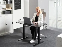 Best Biurko regulowane elektrycznie TAVARES 120 cm 60 cm Wszystkie Biurka|Biurka Z Regulacją Wysokości