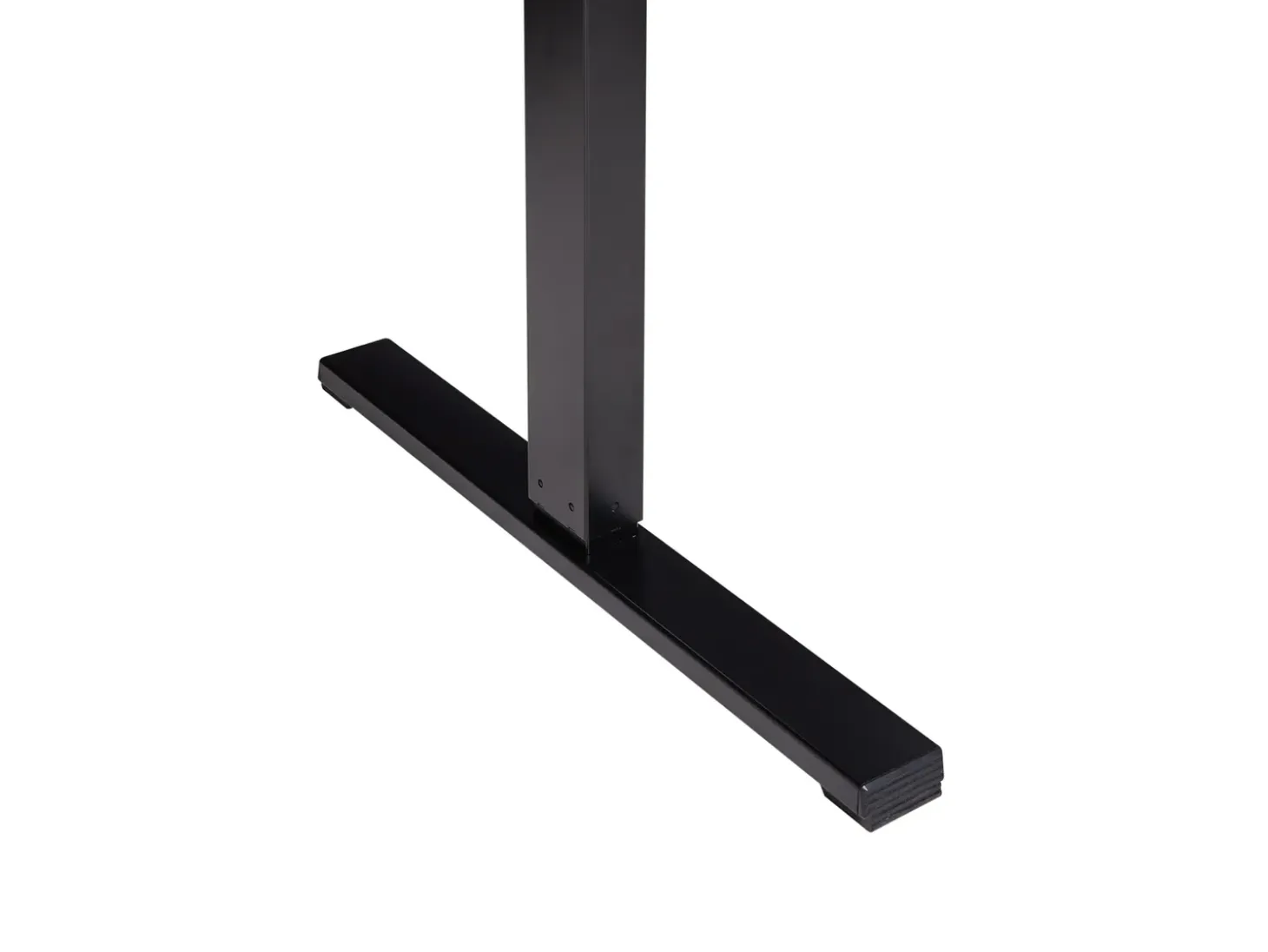 Outlet Biurko regulowane elektrycznie TAVARES Brązowy/ czarny 120 cm 60 cm Wszystkie Biurka|Biurka Z Regulacją Wysokości