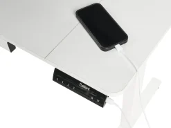 Clearance Biurko regulowane elektrycznie LUCAMA 120 cm 60 cm Z portem USB Wszystkie Biurka|Biurka Z Regulacją Wysokości
