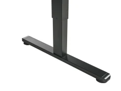 New Biurko regulowane elektrycznie LUCAMA Brązowy/ czarny 120 cm 60 cm Z portem USB Wszystkie Biurka|Biurka Z Regulacją Wysokości