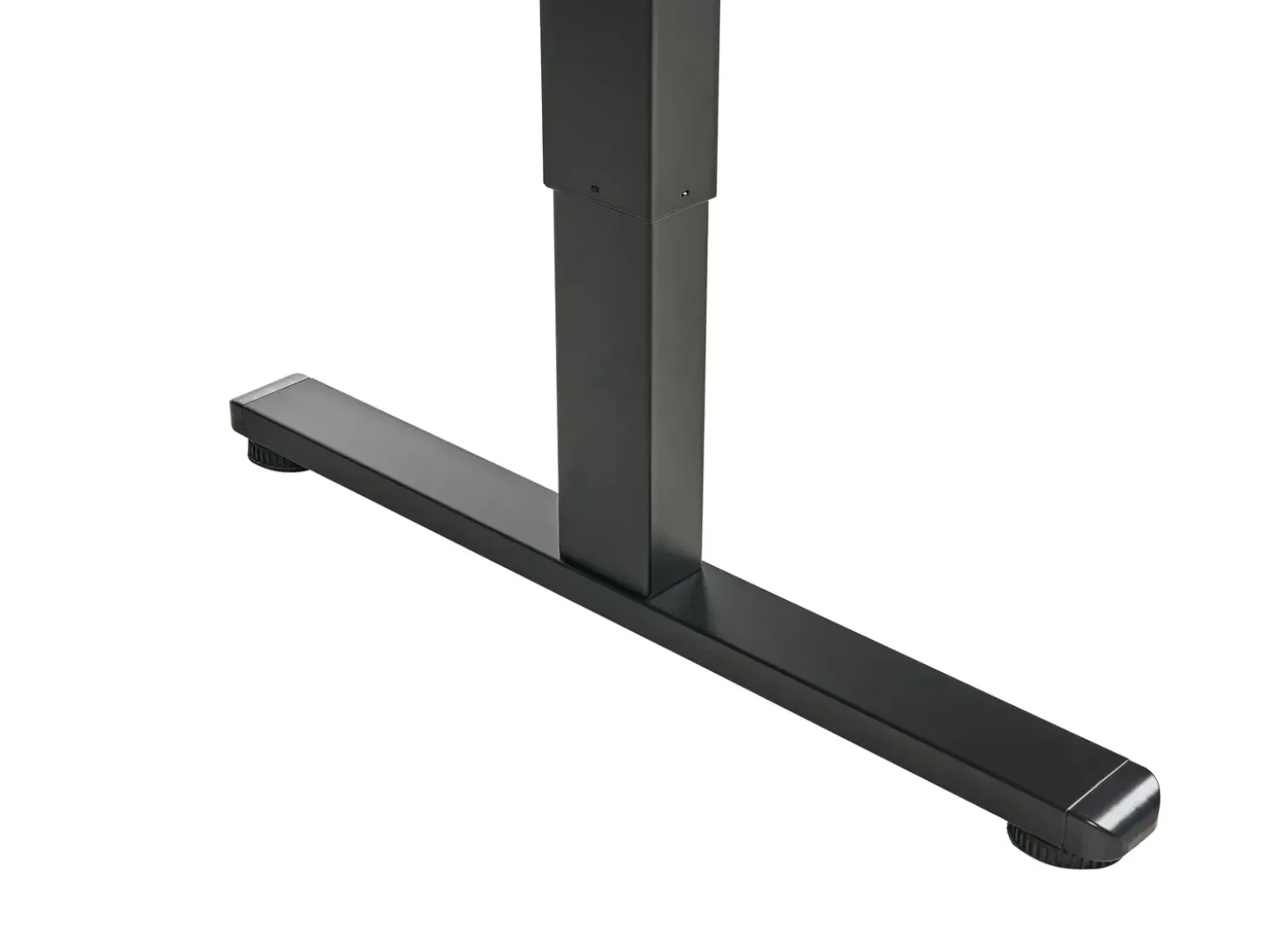 New Biurko regulowane elektrycznie LUCAMA Brązowy/ czarny 120 cm 60 cm Z portem USB Wszystkie Biurka|Biurka Z Regulacją Wysokości