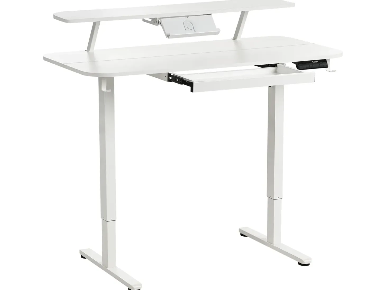 Outlet Biurko regulowane elektrycznie WILBANKS 120 cm 60 cm Z portem USB Wszystkie Biurka|Biurka Z Regulacją Wysokości