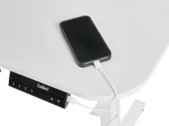 Outlet Biurko regulowane elektrycznie WILBANKS 120 cm 60 cm Z portem USB Wszystkie Biurka|Biurka Z Regulacją Wysokości