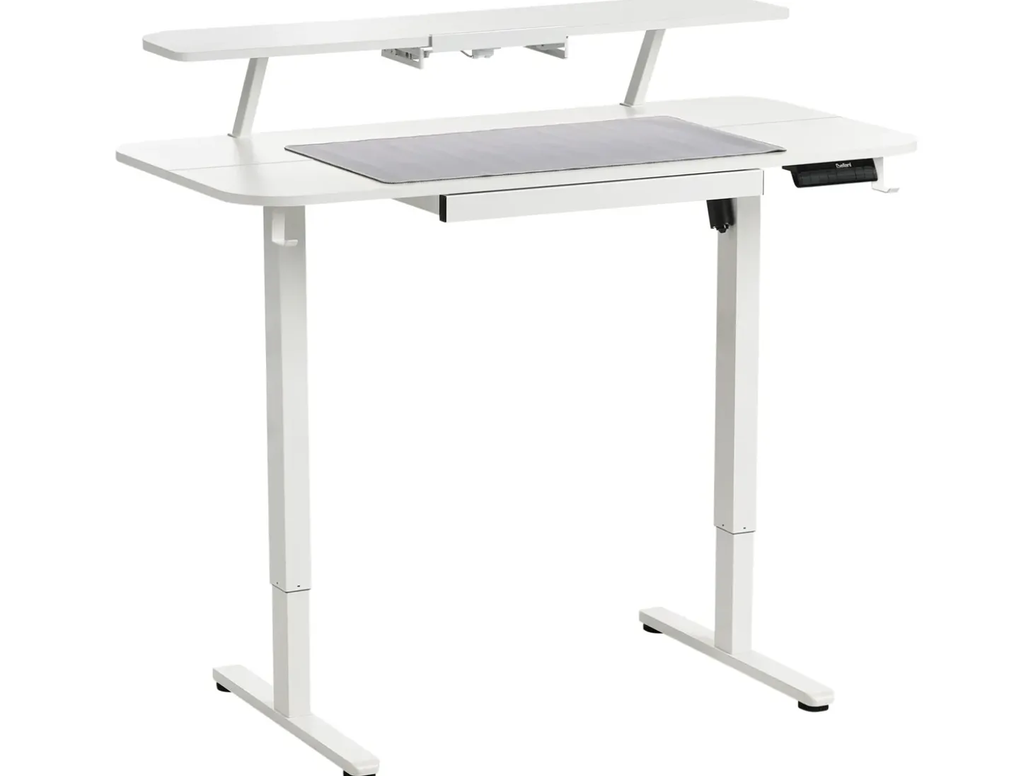 Outlet Biurko regulowane elektrycznie WILBANKS 120 cm 60 cm Z portem USB Wszystkie Biurka|Biurka Z Regulacją Wysokości