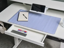 Outlet Biurko regulowane elektrycznie WILBANKS 120 cm 60 cm Z portem USB Wszystkie Biurka|Biurka Z Regulacją Wysokości