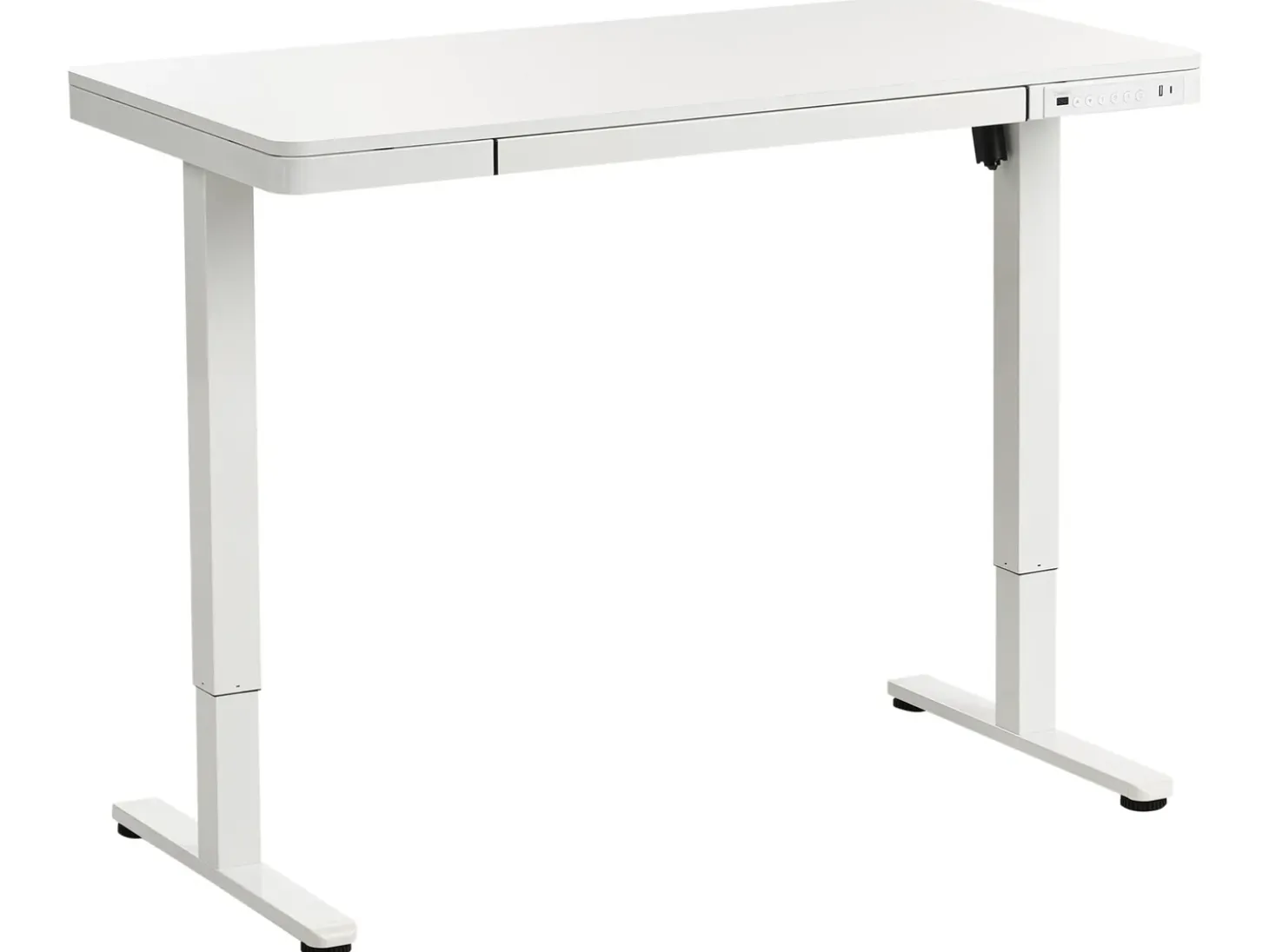 Sale Biurko regulowane elektrycznie PENLY 120 cm 60 cm Z portem USB Wszystkie Biurka|Biurka Z Regulacją Wysokości