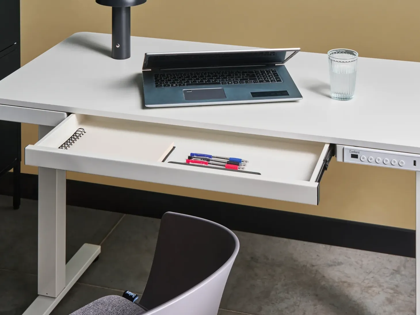 Sale Biurko regulowane elektrycznie PENLY 120 cm 60 cm Z portem USB Wszystkie Biurka|Biurka Z Regulacją Wysokości