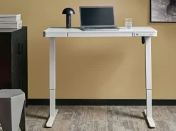 Sale Biurko regulowane elektrycznie PENLY 120 cm 60 cm Z portem USB Wszystkie Biurka|Biurka Z Regulacją Wysokości