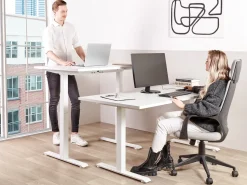 Outlet Biurko regulowane manualnie DESTINES 72 cm Wszystkie Biurka|Biurka Z Regulacją Wysokości