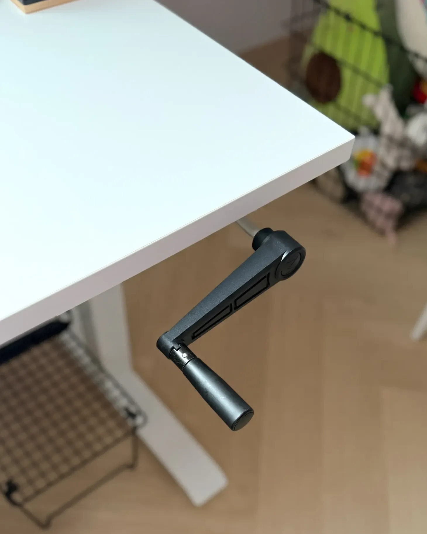 Outlet Biurko regulowane manualnie DESTINES 72 cm Wszystkie Biurka|Biurka Z Regulacją Wysokości