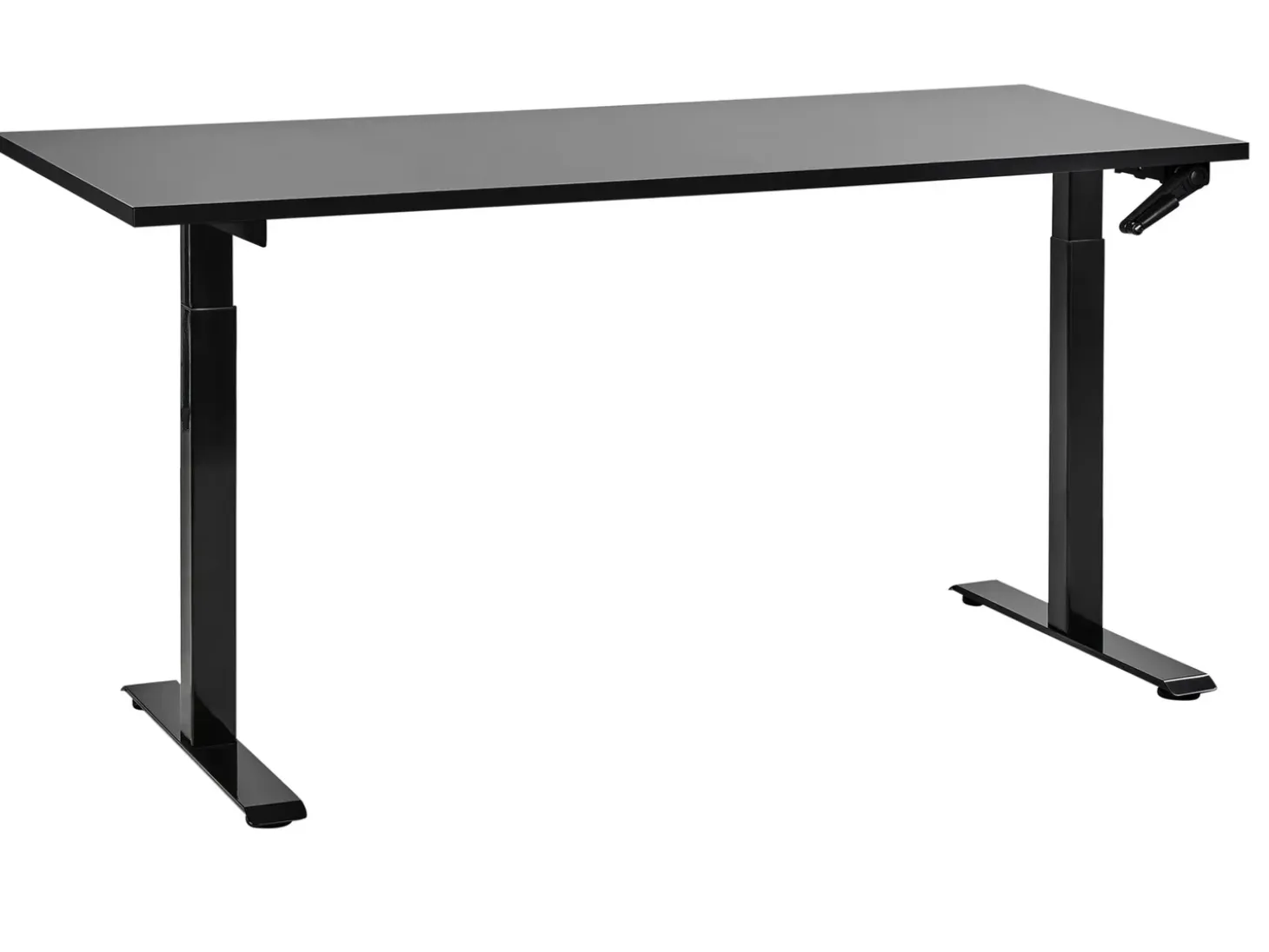 Clearance Biurko regulowane manualnie DESTINES 72 cm Wszystkie Biurka|Biurka Z Regulacją Wysokości
