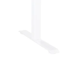 Biurko regulowane manualnie DESTINES Jasny brąz/ biały 72 cm Wszystkie Biurka|Biurka Z Regulacją Wysokości
