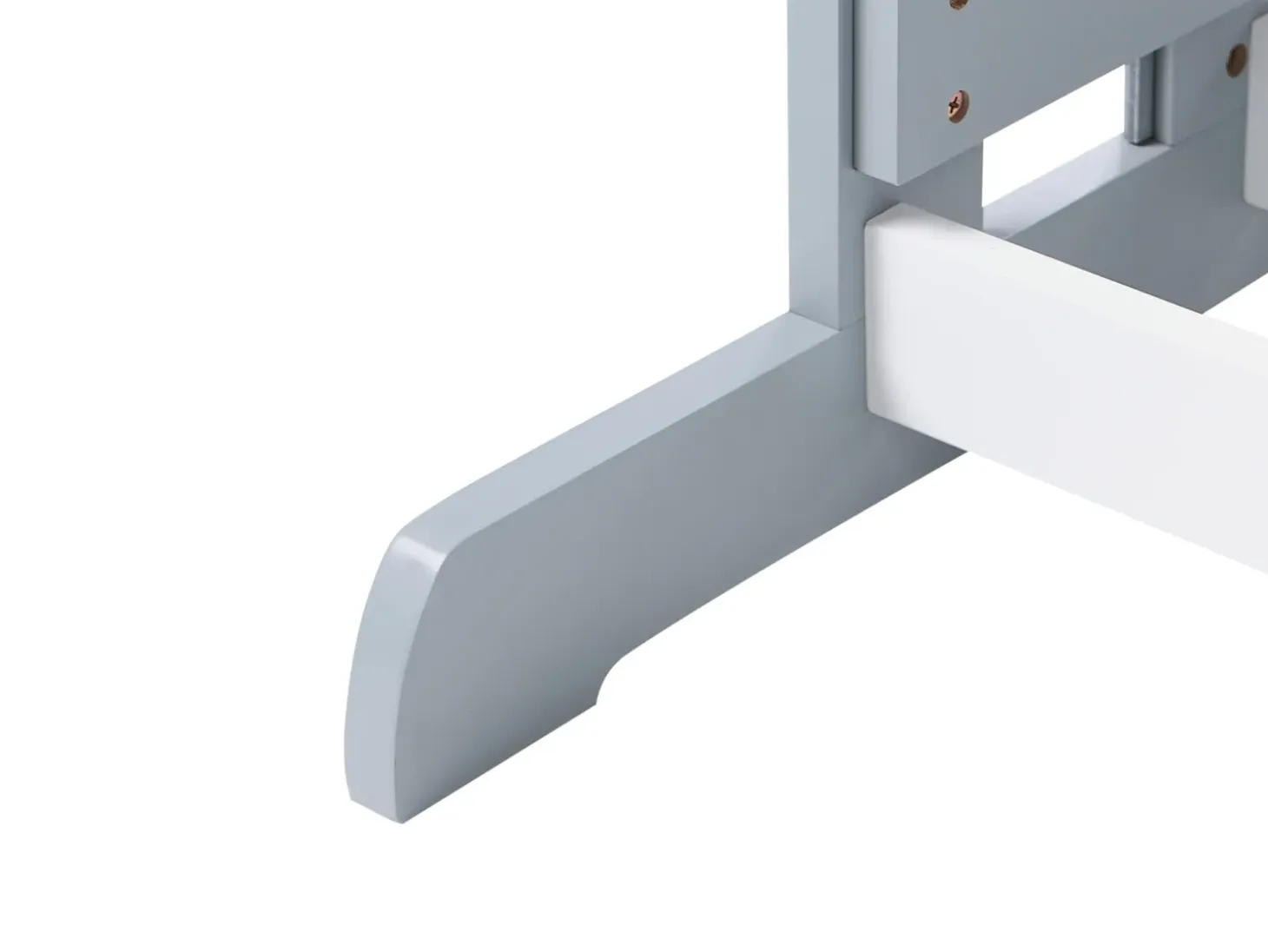 Clearance Biurko regulowane manualnie NANNUP Biały 110 cm 53 cm Wszystkie Biurka|Biurka Z Regulacją Wysokości