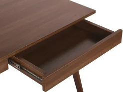 Discount Biurko SHESLAY Ciemno 120 cm 70 cm z szufladami Dzieci Wszystkie Biurka|Biurka Domowe