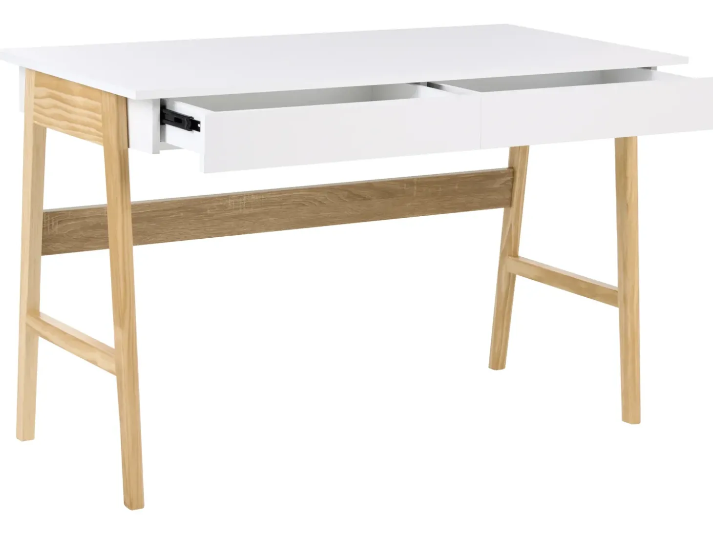 Best Biurko THESLAY Jasny brąz/ biały 120 cm 60 cm Dzieci Wszystkie Biurka|Biurka Domowe