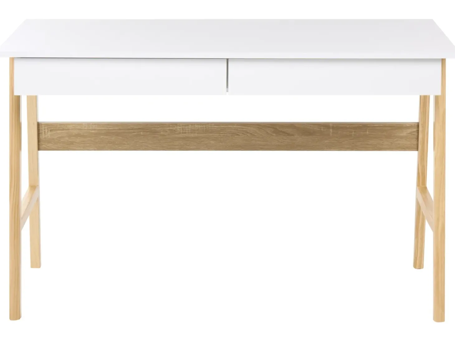 Best Biurko THESLAY Jasny brąz/ biały 120 cm 60 cm Dzieci Wszystkie Biurka|Biurka Domowe