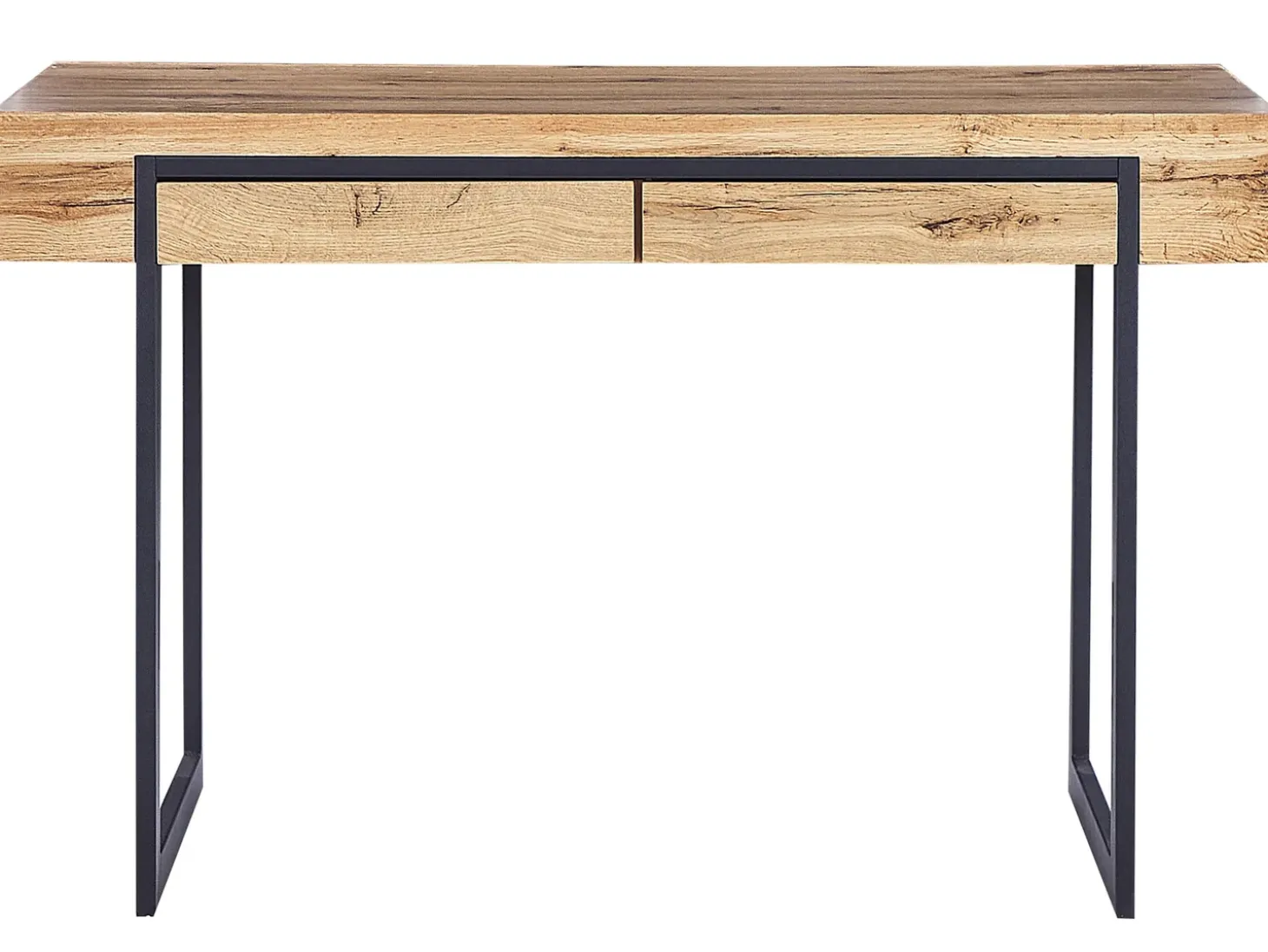 New Biurko VIDA Jasnobrązowy 120 cm 55 cm ze schowkiem Dzieci Wszystkie Biurka|Biurka Domowe