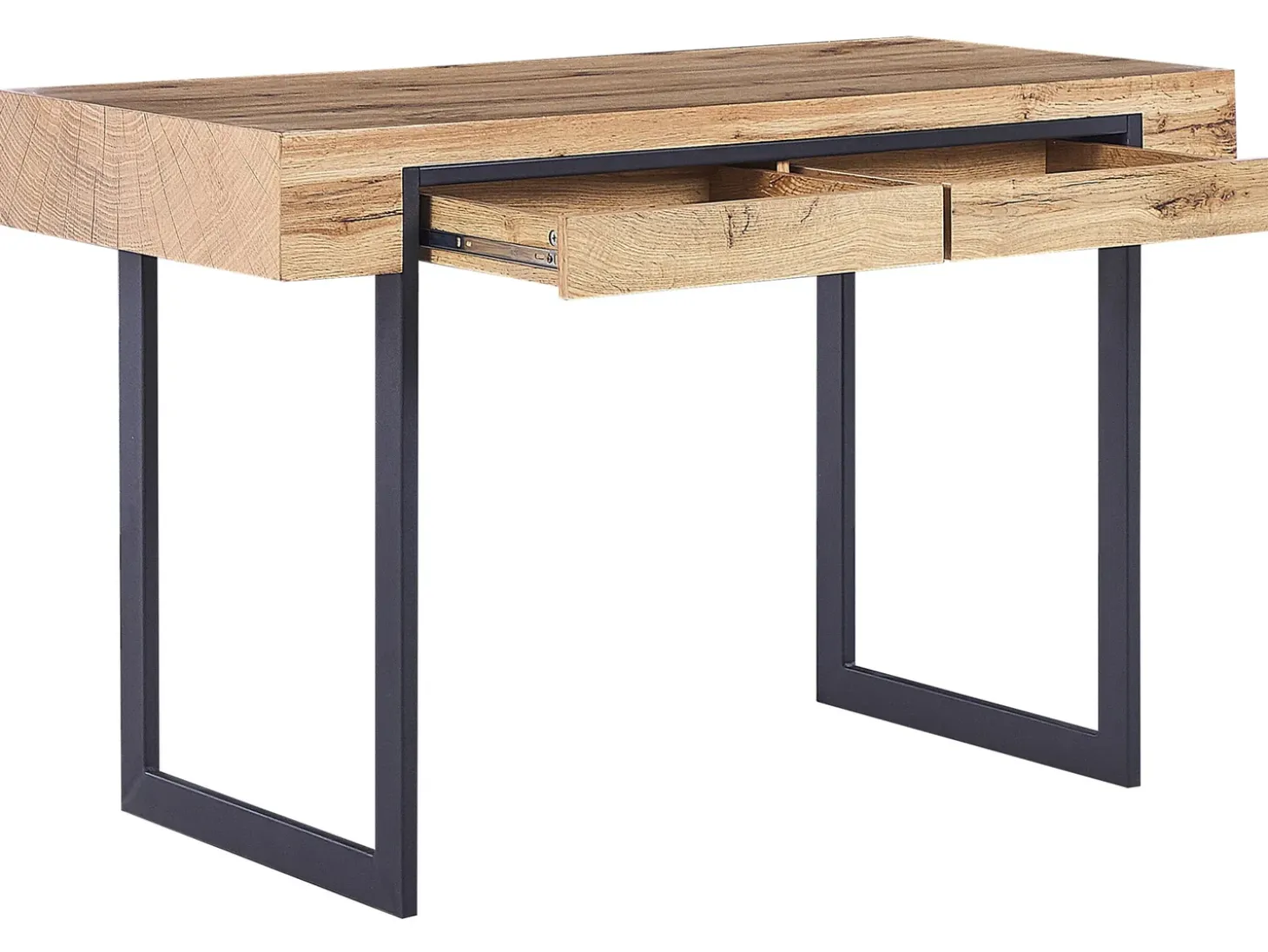 New Biurko VIDA Jasnobrązowy 120 cm 55 cm ze schowkiem Dzieci Wszystkie Biurka|Biurka Domowe