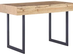 New Biurko VIDA Jasnobrązowy 120 cm 55 cm ze schowkiem Dzieci Wszystkie Biurka|Biurka Domowe