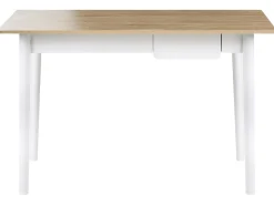Best Biurko VITRION Jasny brąz/ biały 120 cm 60 cm Dzieci Wszystkie Biurka|Biurka Domowe