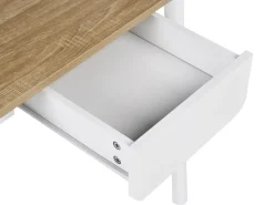 Best Biurko VITRION Jasny brąz/ biały 120 cm 60 cm Dzieci Wszystkie Biurka|Biurka Domowe