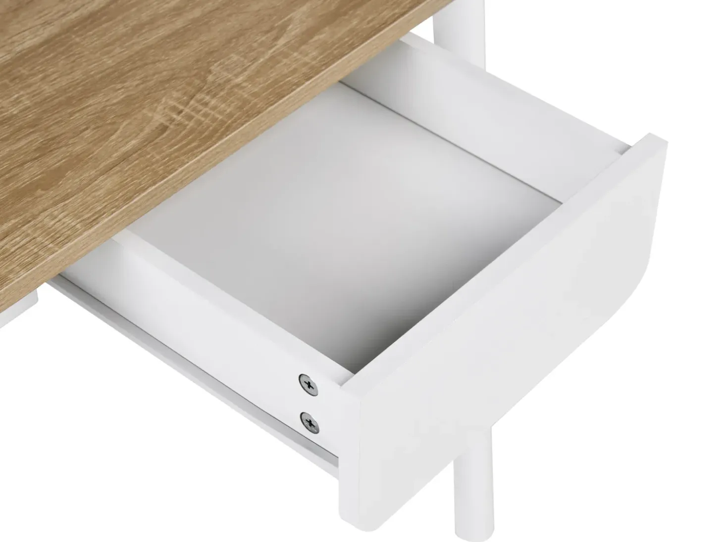 Best Biurko VITRION Jasny brąz/ biały 120 cm 60 cm Dzieci Wszystkie Biurka|Biurka Domowe