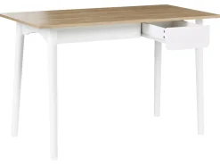 Best Biurko VITRION Jasny brąz/ biały 120 cm 60 cm Dzieci Wszystkie Biurka|Biurka Domowe