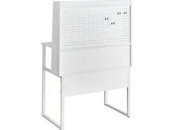 Clearance Biurko z tablicą perforowaną BUXTON 84 cm 48 cm Dzieci Wszystkie Biurka|Biurka Domowe
