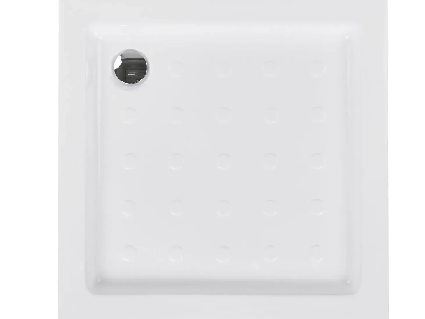 Brodzik prysznicowy ESTELI 90 x 90 x 7 cm Biały