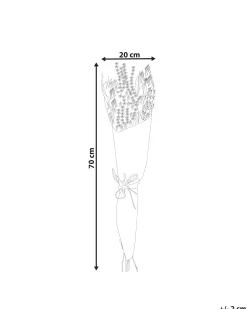 Bukiet suszonych kwiatów NAWARRA 70 cm Naturalny