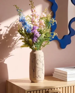 Bukiet sztucznych kwiatów ACHETE 80 cm Kolorowy