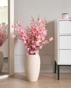 Bukiet sztucznych kwiatów NEBRA 95 cm Różowy