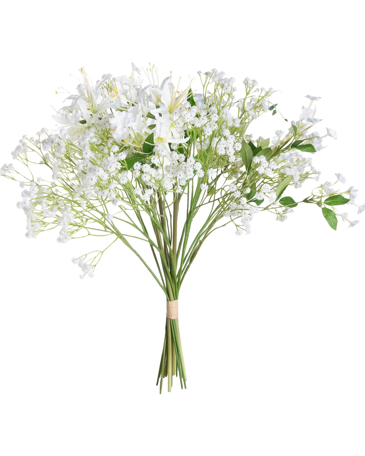 Bukiet sztucznych kwiatów VEIROS 38 cm Biały