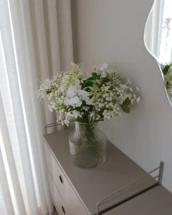 Bukiet sztucznych kwiatów VEIROS 38 cm Biały