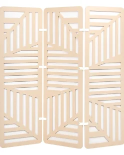 Online Ścianka działowa FUTURA 180 x 180 cm Beżowy Ścianki Biurowe I Przegrody