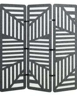 Hot Ścianka działowa FUTURA 180 x 180 cm Ciemno Ścianki Biurowe I Przegrody