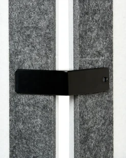 Hot Ścianka działowa FUTURA 180 x 180 cm Ciemno Ścianki Biurowe I Przegrody